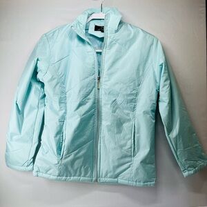 Women's Light‎ Blue Puffer Jacket